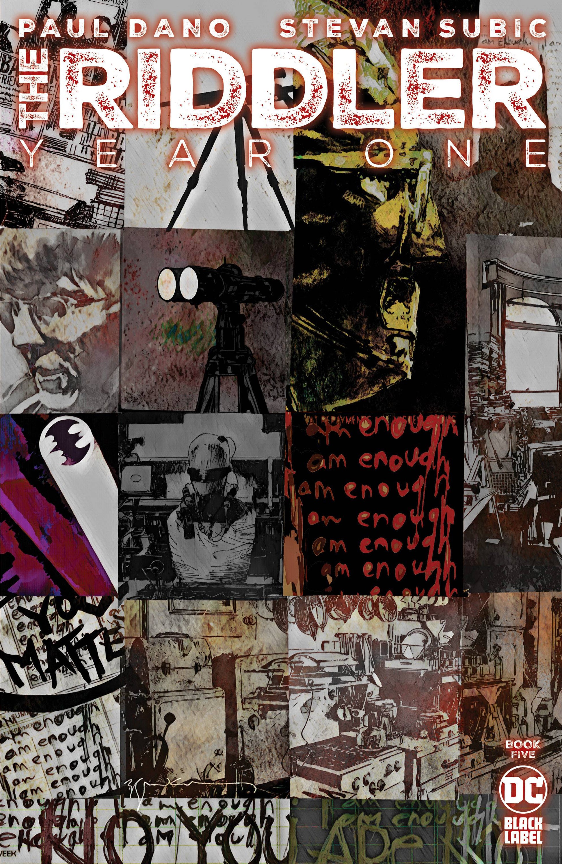 RIDDLER YEAR ONE #5 (OF 6) CVR A BILL SIENKIEWICZ