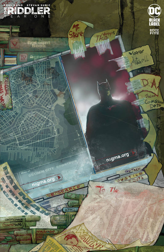 RIDDLER YEAR ONE #5 (OF 6) CVR B STEVAN SUBIC VAR