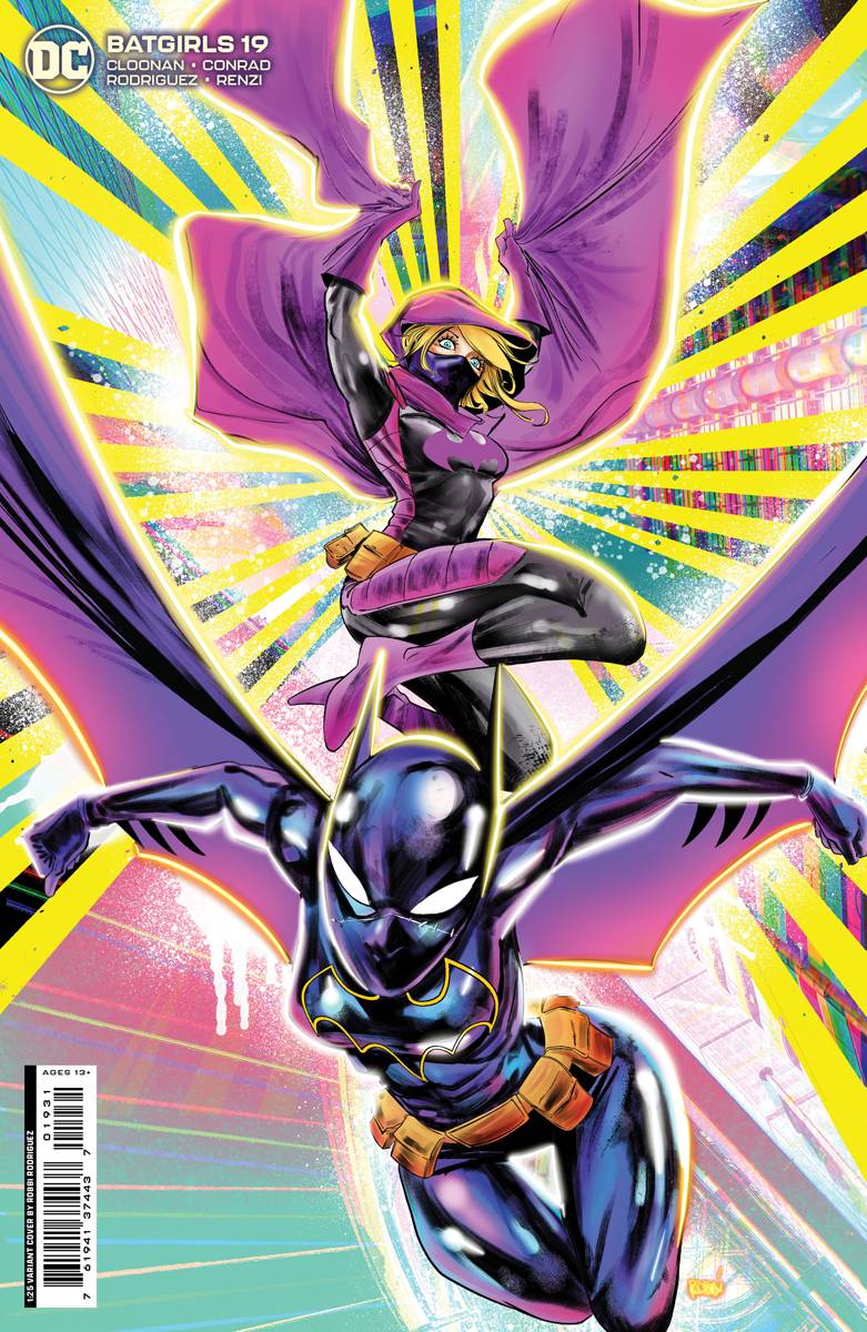 BATGIRLS #19 CVR C INC 1:25 ROBBI RODRIGUEZ CARD STOCK VAR
