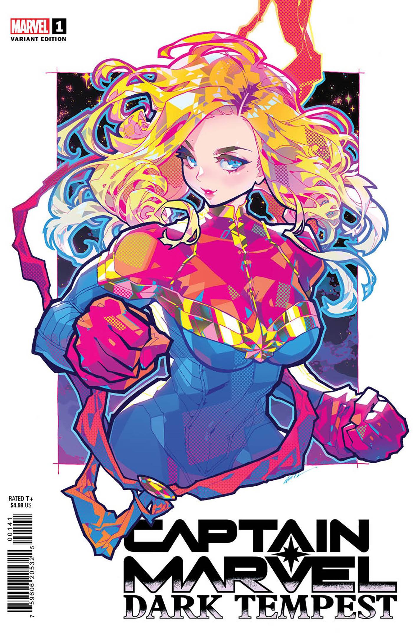 CAPTAIN MARVEL DARK TEMPEST #1 (OF 5) ROSE BESCH VAR