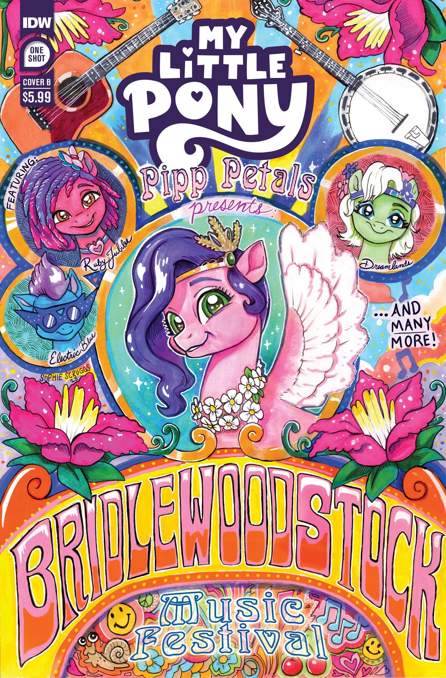 MY LITTLE PONY BRIDLEWOODSTOCK #1 CVR B SCRUGGS