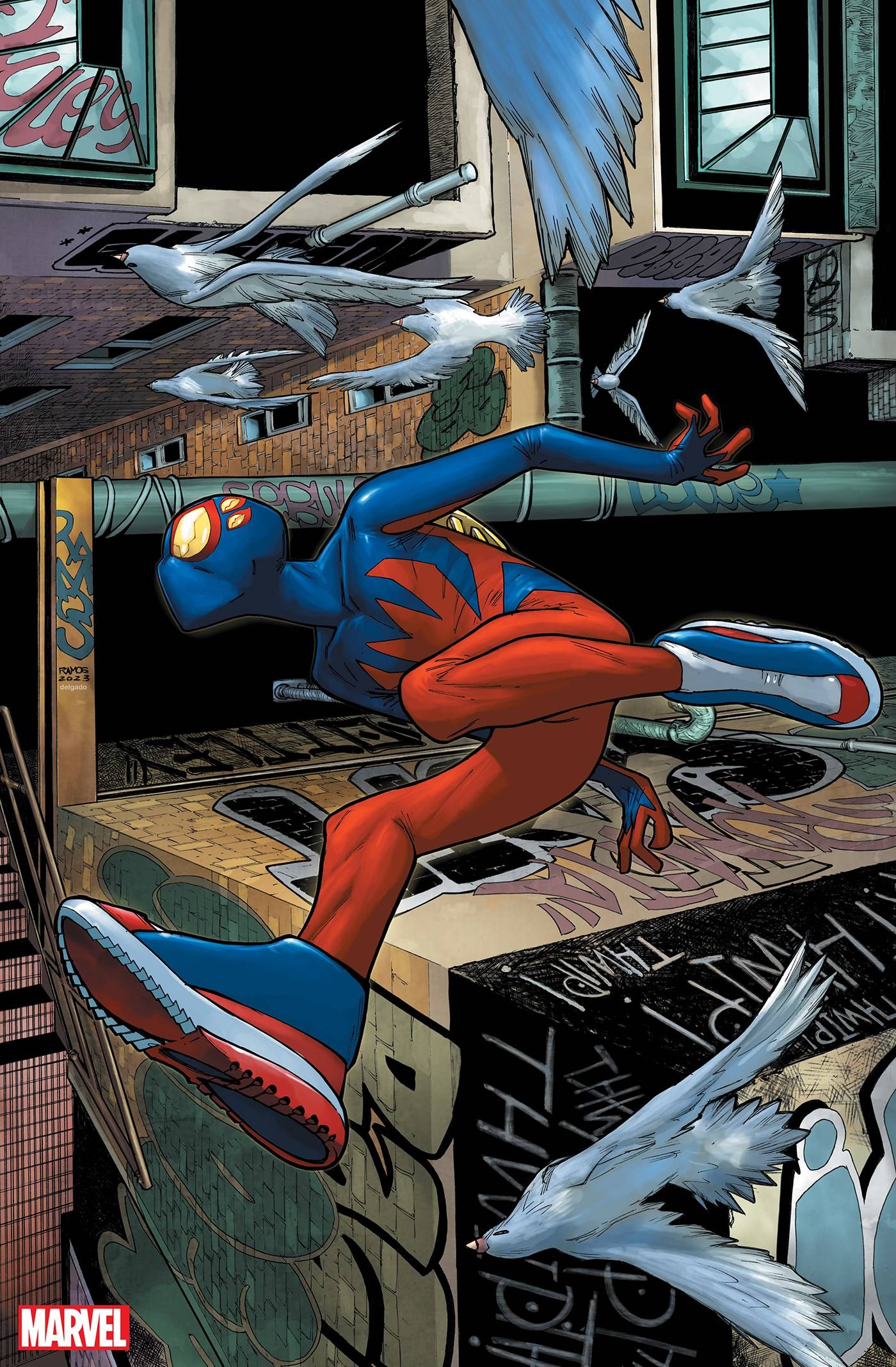SPIDER-MAN #7 2ND PTG 25 COPY INCV HUMBERTO RAMOS