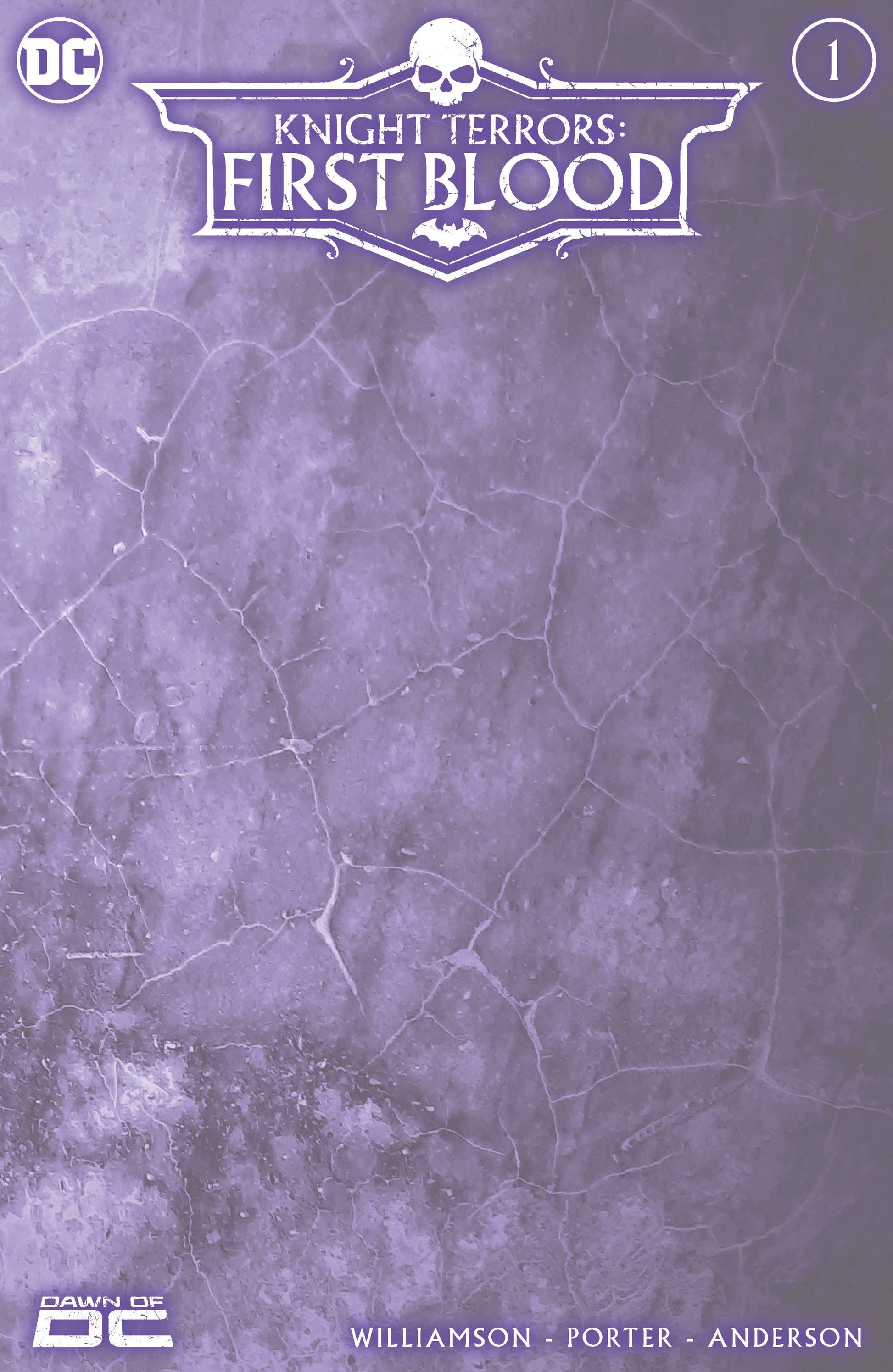 KNIGHT TERRORS FIRST BLOOD #1 (ONE SHOT) CVR D BLANK CS VAR