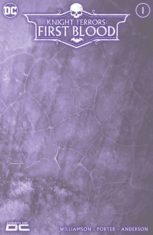 KNIGHT TERRORS FIRST BLOOD #1 (ONE SHOT) CVR D BLANK CS VAR