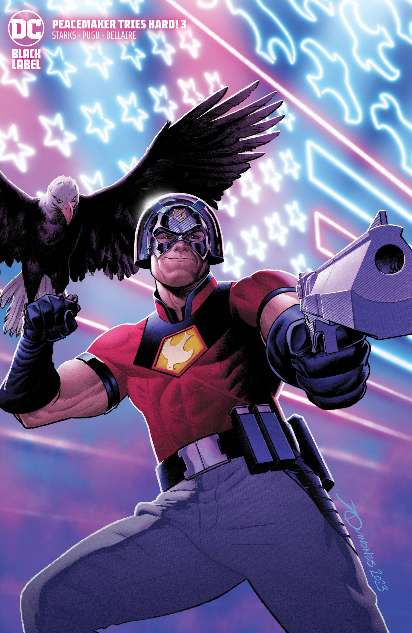 PEACEMAKER TRIES HARD #3 (OF 6) CVR B JOE QUINONES (MR)