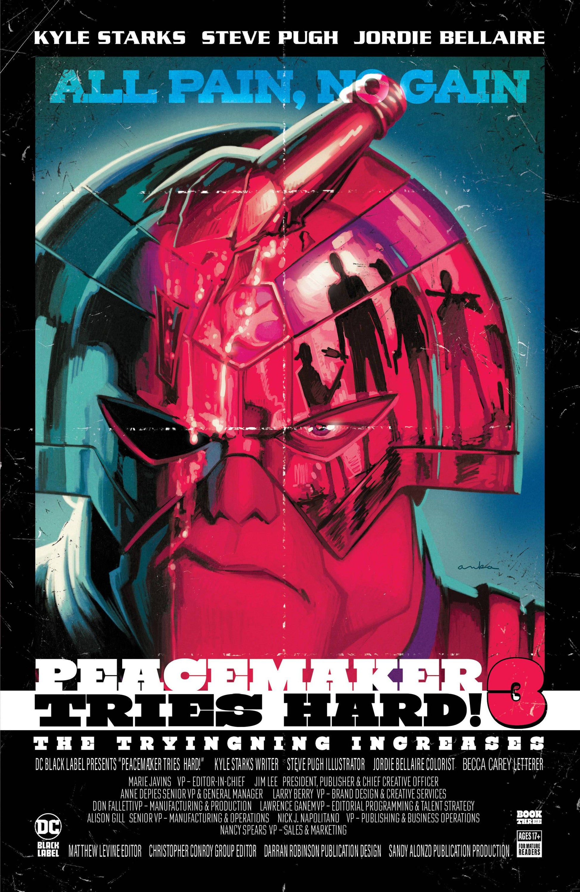 PEACEMAKER TRIES HARD #3 (OF 6) CVR C ANKA MOVIE POSTER (MR)