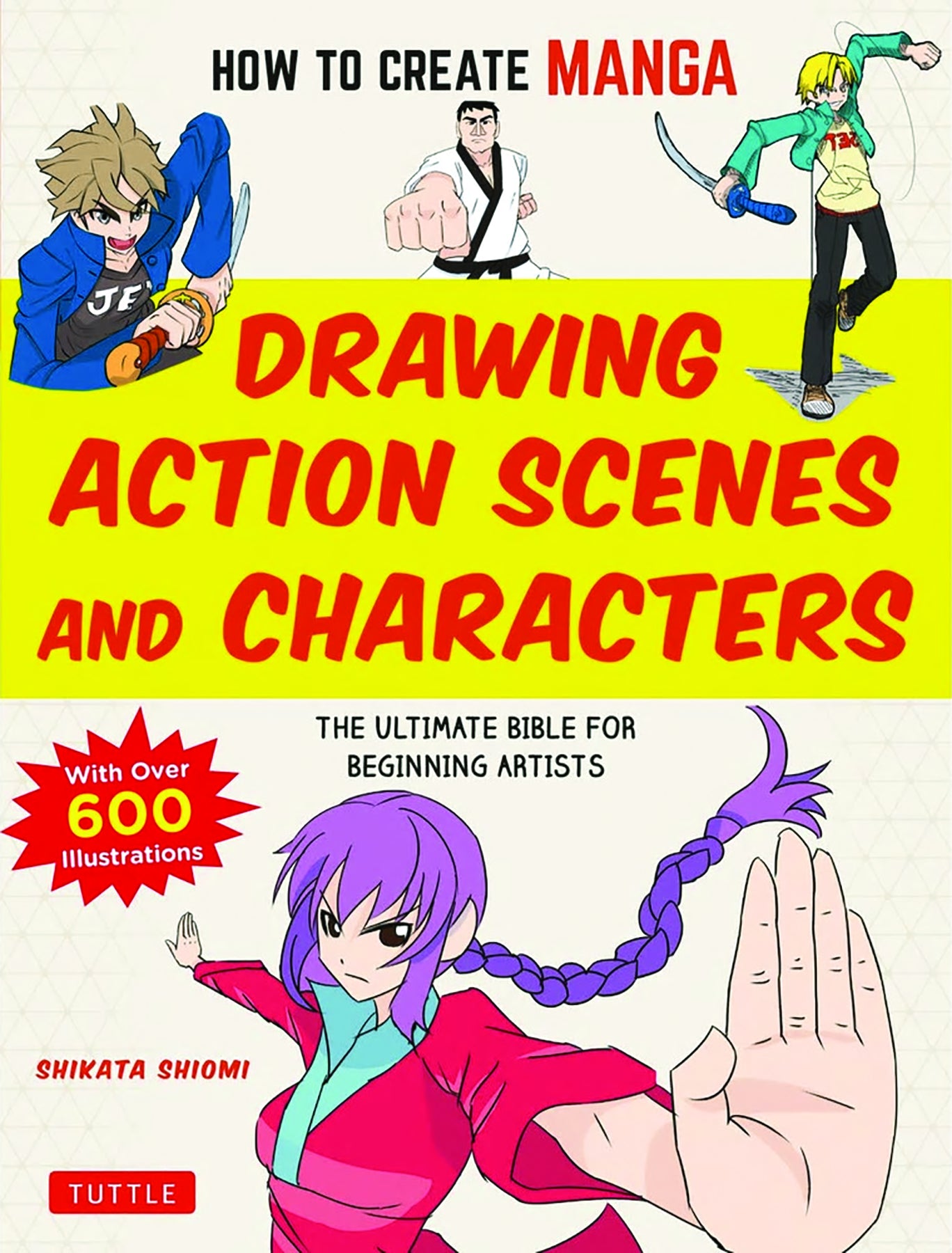 HOW TO CREATE MANGA DRAWING ACTION SCENES & CHARACTERS