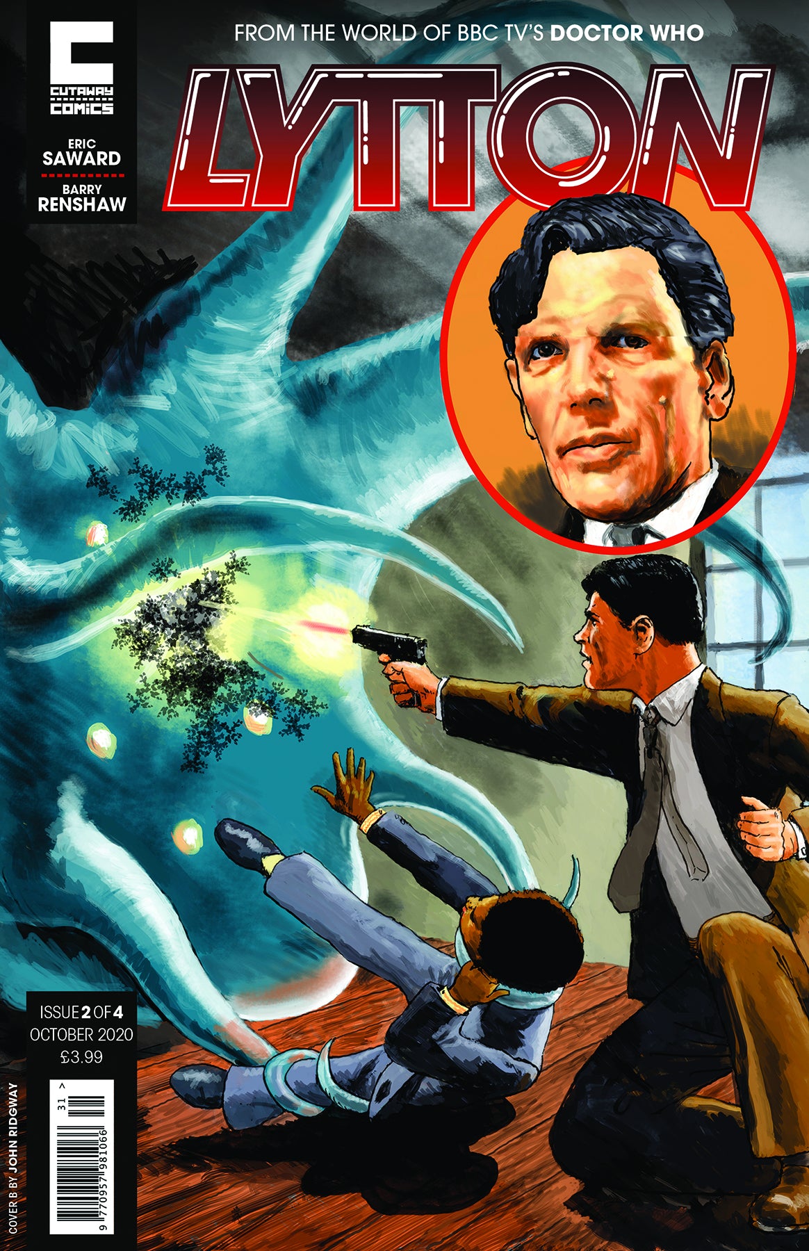 LYTTON #2 COVER B JOHN RIDGWAY