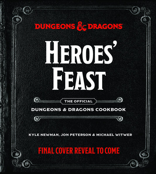 DUNGEONS & DRAGONS COOKBOOK HC