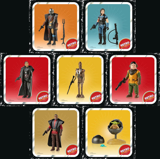 STAR WARS RETRO ASST MANDALORIAN