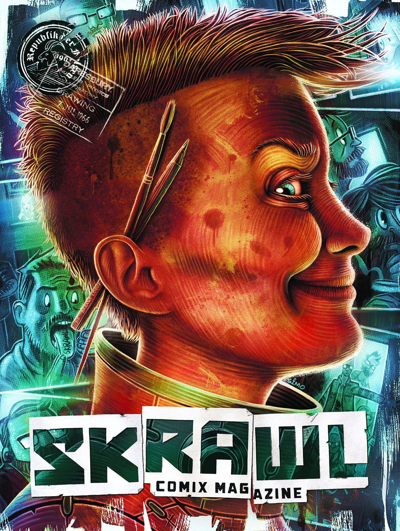 SKRAWL COMIX MAGAZINE #1