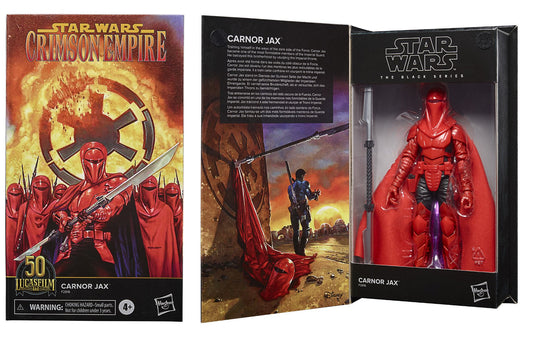 STAR WARS BLACK SERIES 6 INCH CARNOR JAX (COMIC) AF