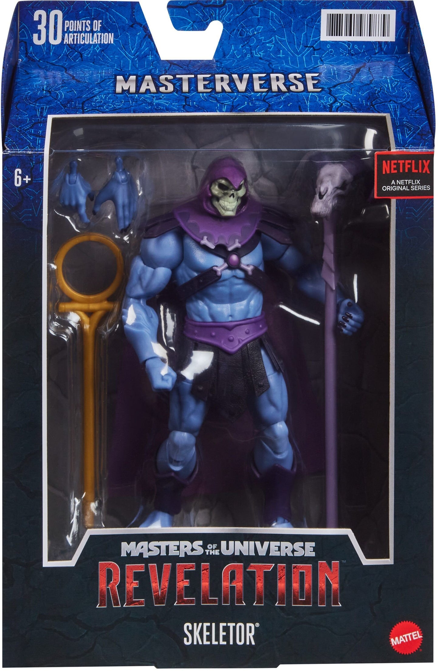 MASTERS OF THE UNIVERSE MASTERVERSE: REVELATION SKELETOR CLASSIC AF
