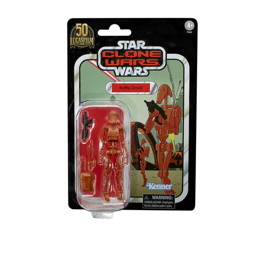 STAR WARS VINTAGE CLONE WARS BATTLE DROID AF