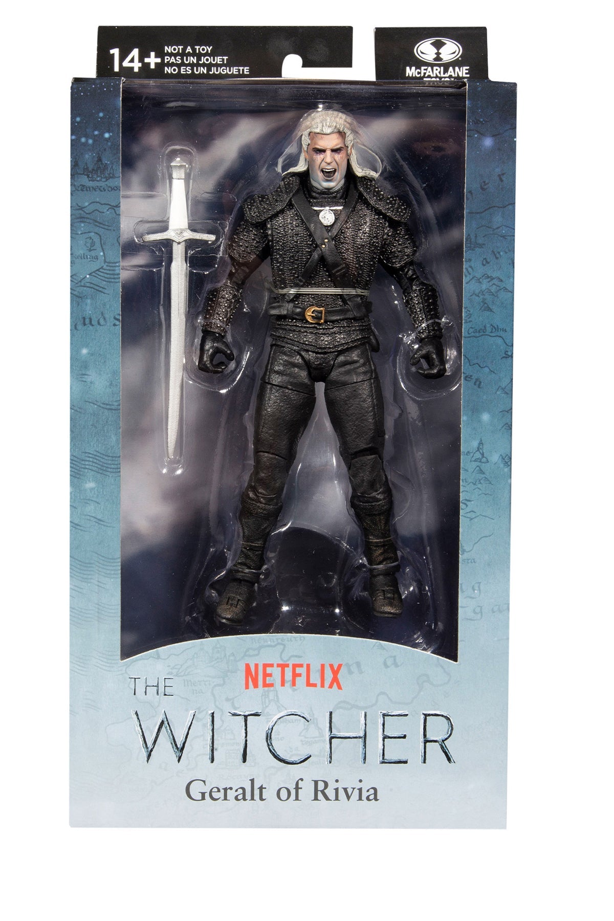 WITCHER NTFLX GERALT OF RIVA KIKIMORA BATTLE 7IN SCALE AF