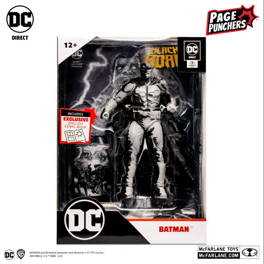 DC DIRECT 7IN PAGE PUNCHERS BATMAN LINE ART AF VAR