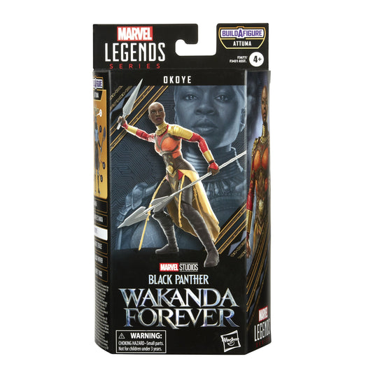 MARVEL LEGENDS 6IN BLACK PANTHER 2 OKOYE AF