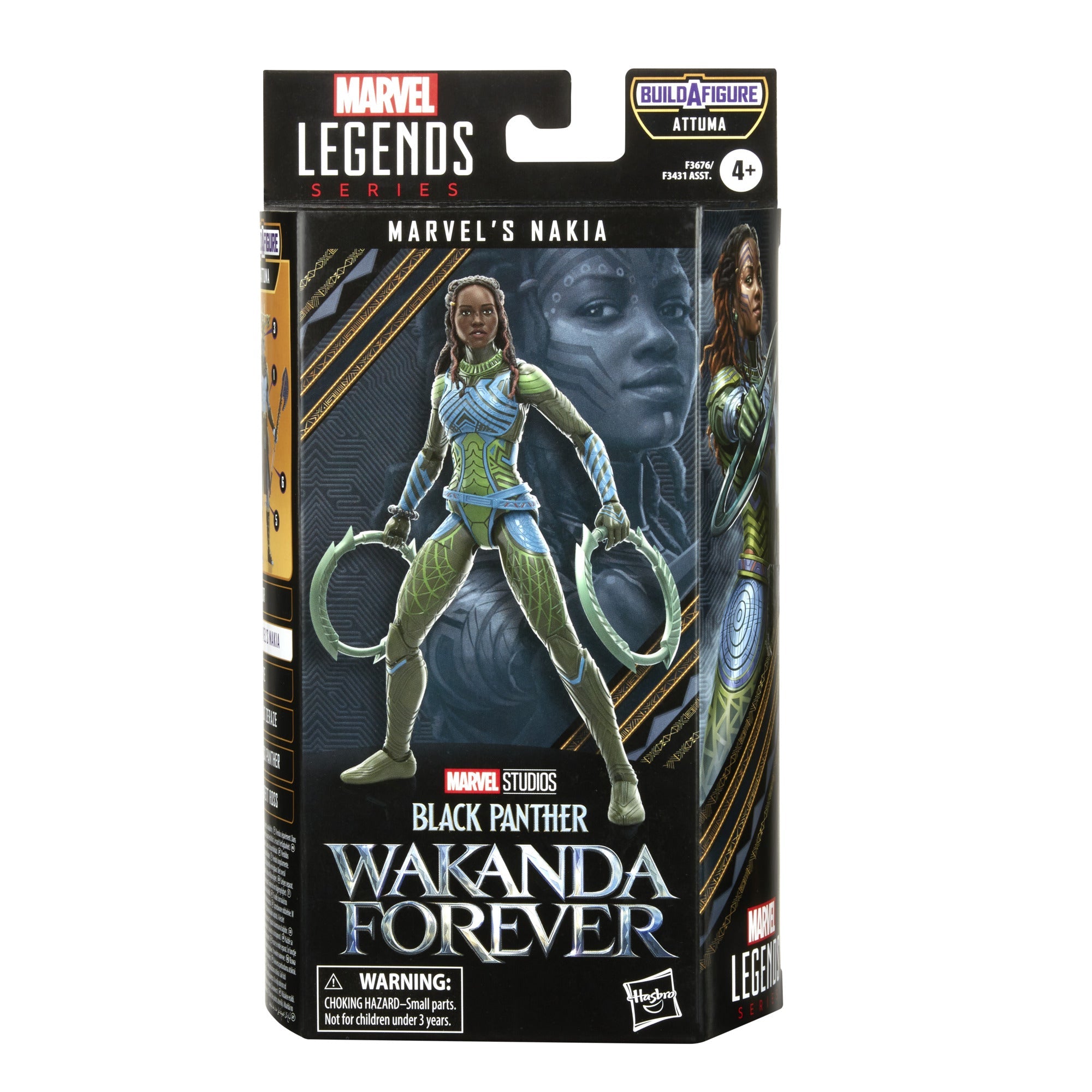 Marvel Legends: Wakanda Forever - Nakia (6-Inch) – Comics Games