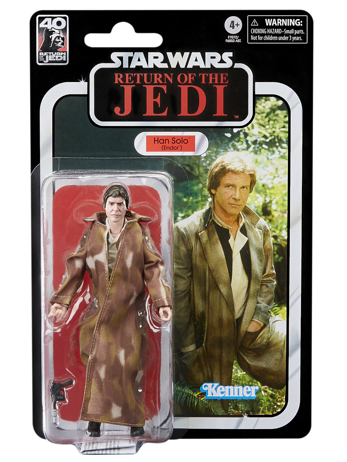 STAR WARS BLACK SERIES 6IN 40TH ANNIVERSARY HAN SOLO AF