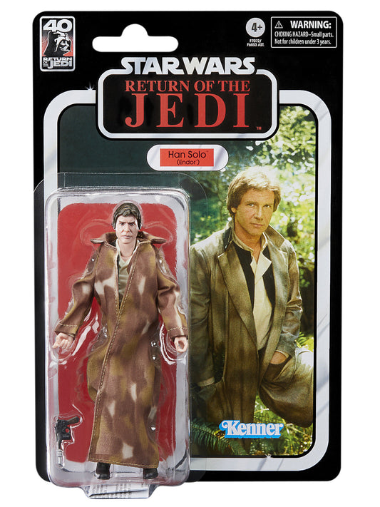 STAR WARS BLACK SERIES 6IN 40TH ANNIVERSARY HAN SOLO AF