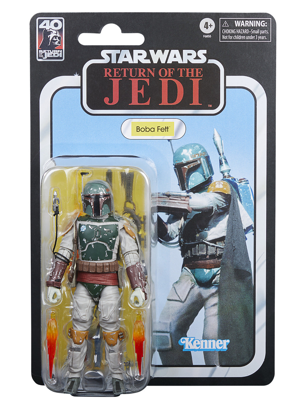 STAR WARS BLACK SERIES 6IN 40TH ANN BOBA FETT AF