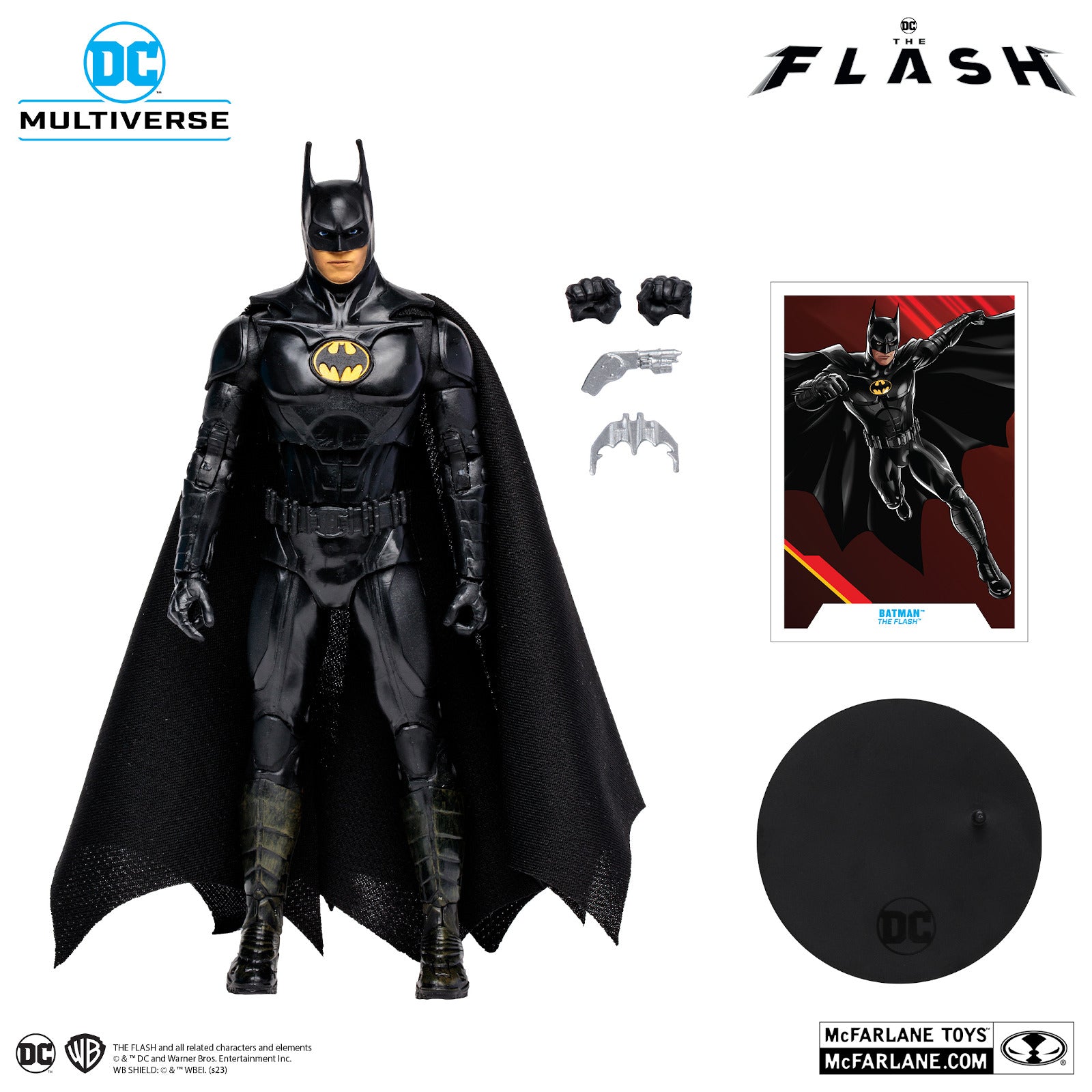 DC THE FLASH MOVIE 7IN BATMAN MULTIVERSE AF