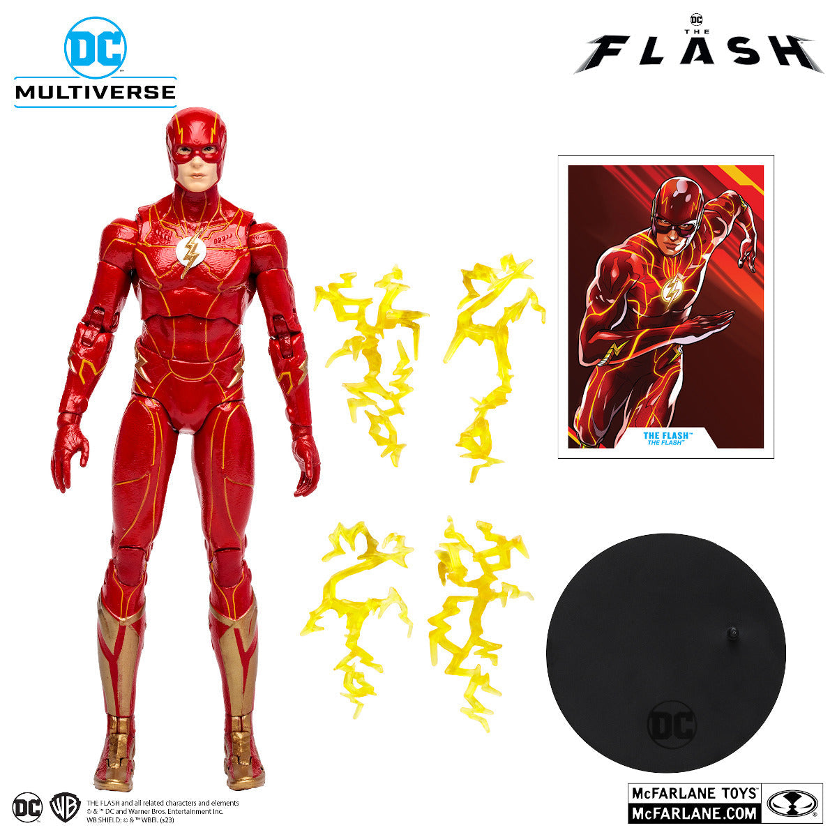 DC THE FLASH MOVIE 7IN THE FLASH AF