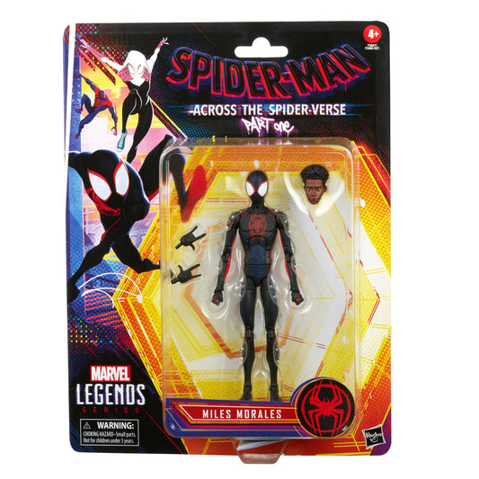 MARVEL LEGENDS 6IN SATSV MILES MORALES AF