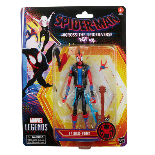 MARVEL LEGENDS 6IN SATSV SPIDER-PUNK AF
