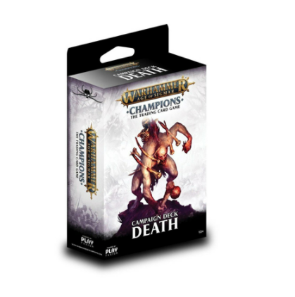 WARHAMMER AGE OF SIGMAR: CHAMPIONS WAVE 1 CAMPAIGN DECK – DEATH