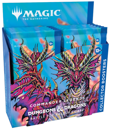 mtg japanese booster box MTG: JAPANESE COMMANDER LEGENDS BALDUR'S GATE COLLECTOR BOOSTER PACK – Comics Games And Coffee