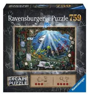 Escape Puzzle – Submarine 759 piece Mystery Jigsaw Puzzle