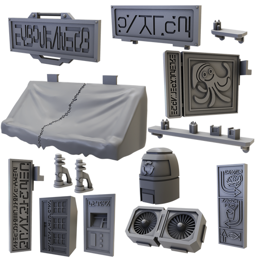 Terrain Crate: Battlezone Street Accessories