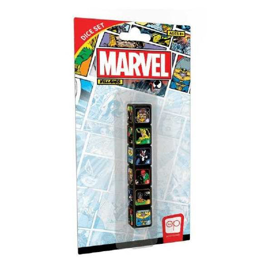 MARVEL VILLAINS DICE SET