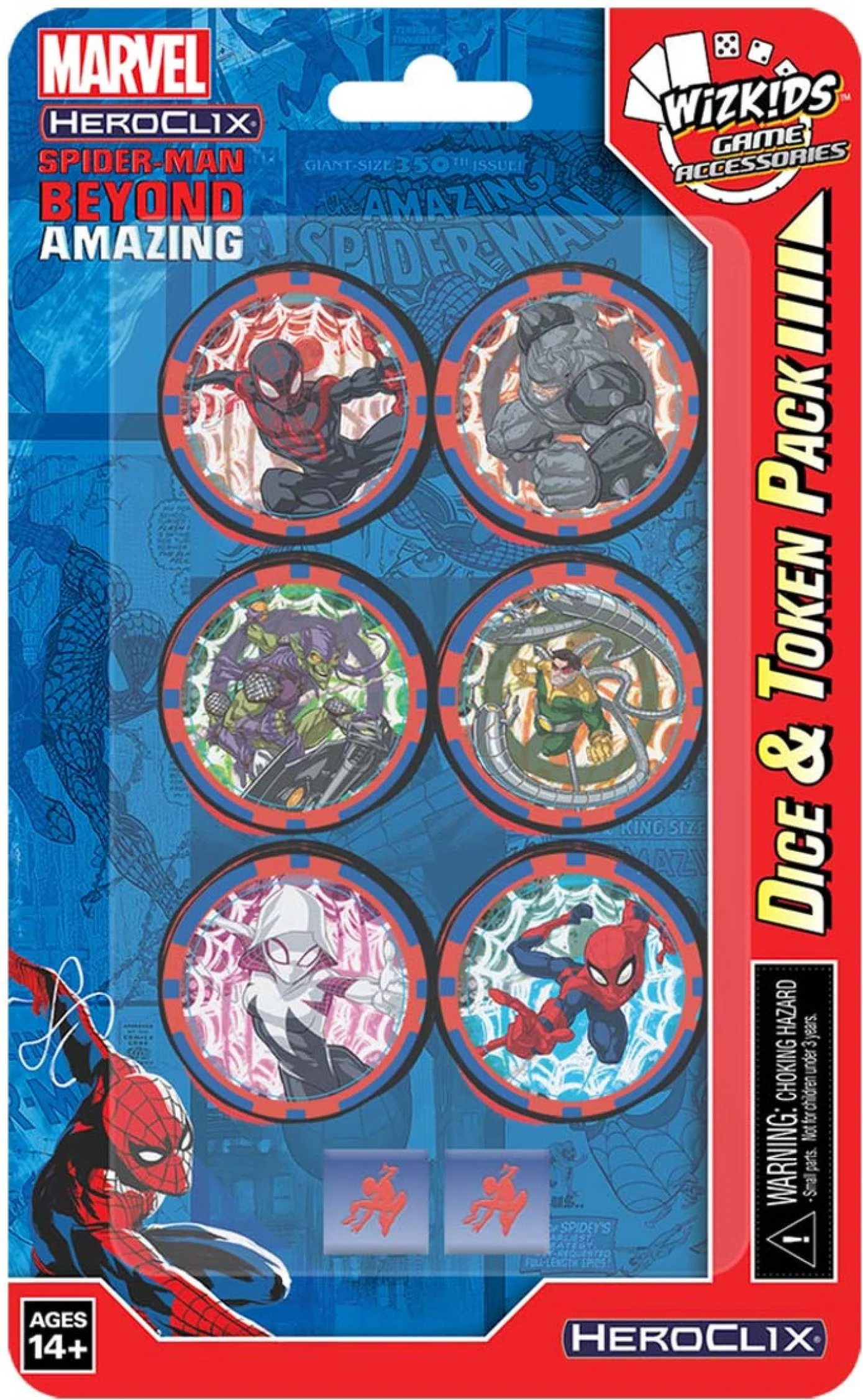 Marvel HeroClix: Spider-Man Beyond Amazing Dice & Token Pack