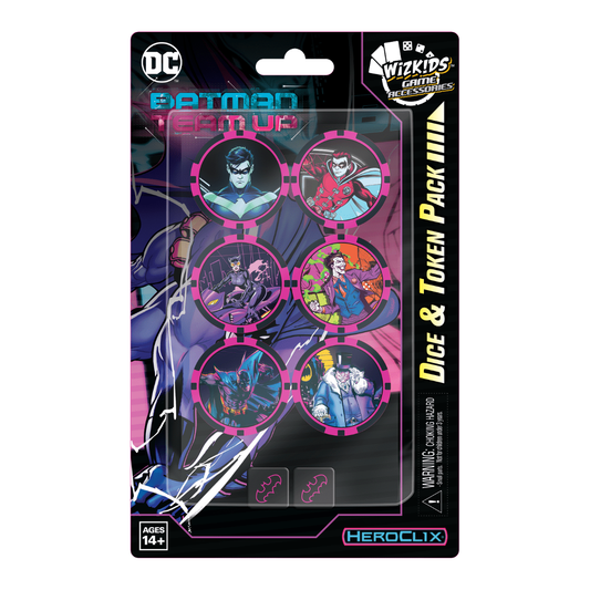 DC HeroClix: Batman Team-Up Dice & Token Pack
