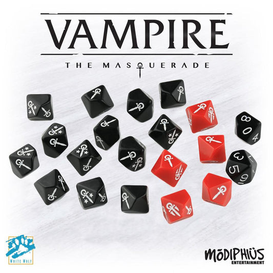 VAMPIRE: THE MASQUERADE, DICE SET