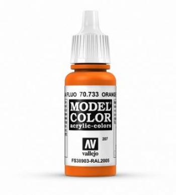 Vallejo AV Vallejo Model Color 17ml - Fluorescent Orange