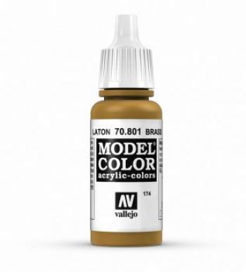 Vallejo AV Vallejo Model Color 17ml - Metallic Brass