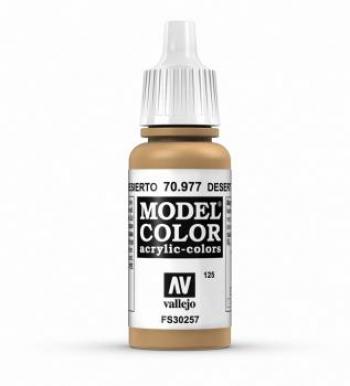 Vallejo AV Vallejo Model Color 17ml - Desert Yellow