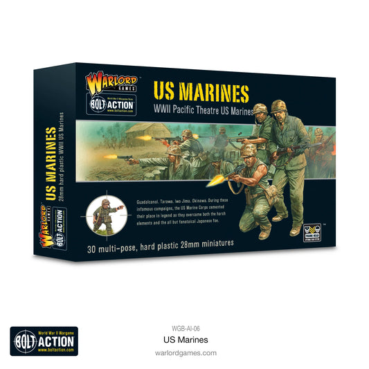 Bolt Action - US Marines plastic box set