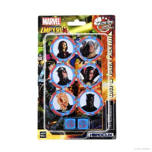 Marvel HeroClix: Avengers Fantastic Four Empyre Dice & Token Pack
