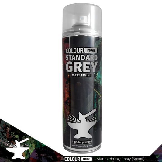 Colour Forge Standard Grey Matt Finish Spray 500ml