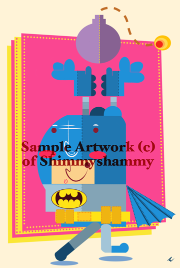 Batman Art Print by Shimmyshammy