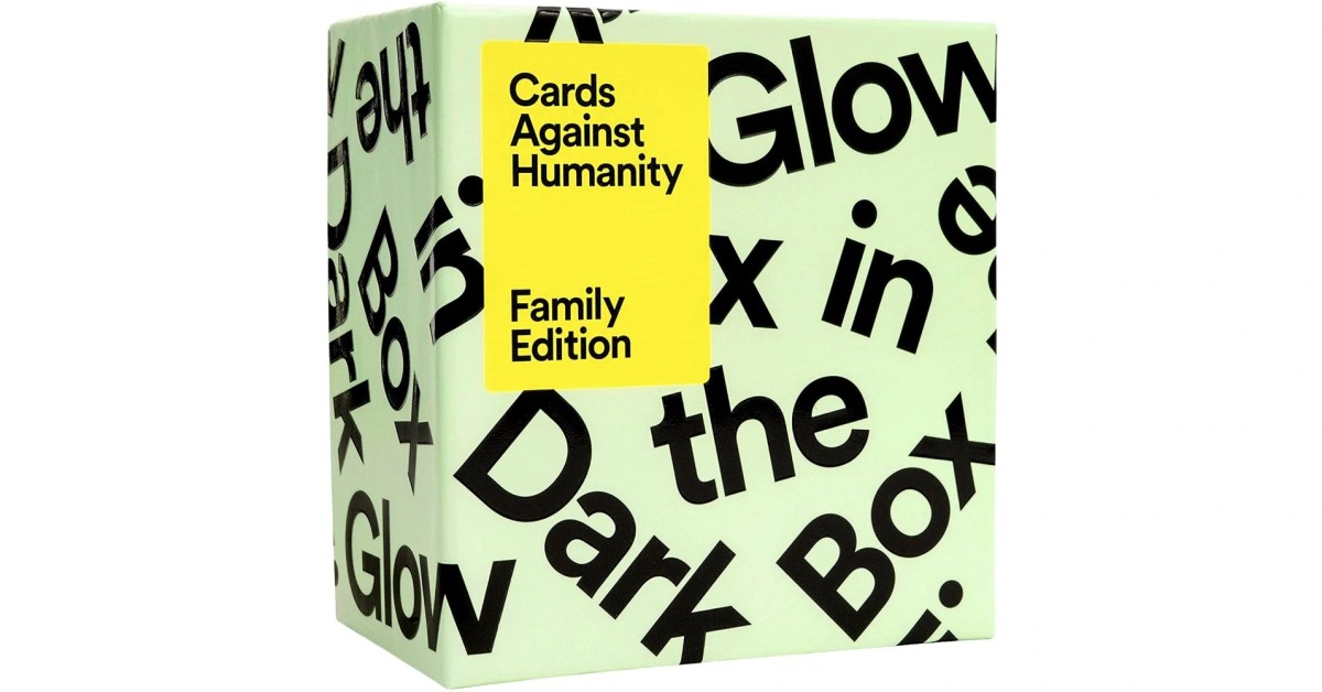 Cards Against Humanity: Family Edition - Glow In The Dark Box