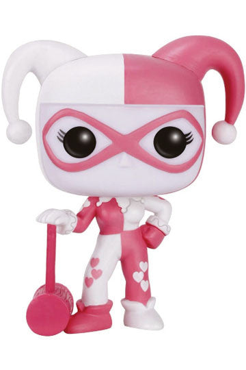 Batman Arkham Knight POP! Heroes Figure Harley Quinn Pink 9 cm