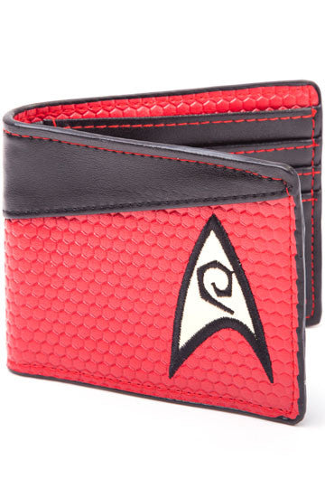 Star Trek Wallet Bifold Engineering Logo Red