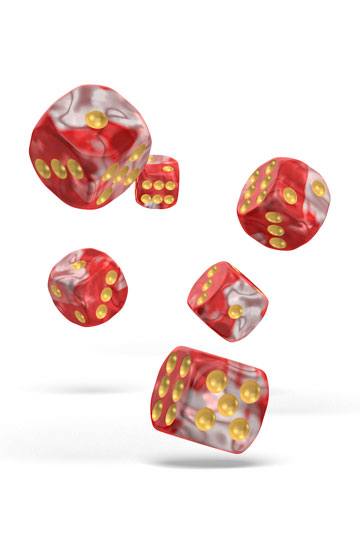 Oakie Doakie Dice D6 Dice 16 mm Gemidice - Red Sky (12)