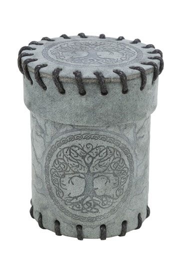 Forest Dice Cup Graphite Suede