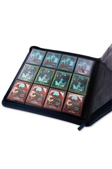Ultimate Guard 12-Pocket QuadRow ZipFolio XenoSkin Dark Blue